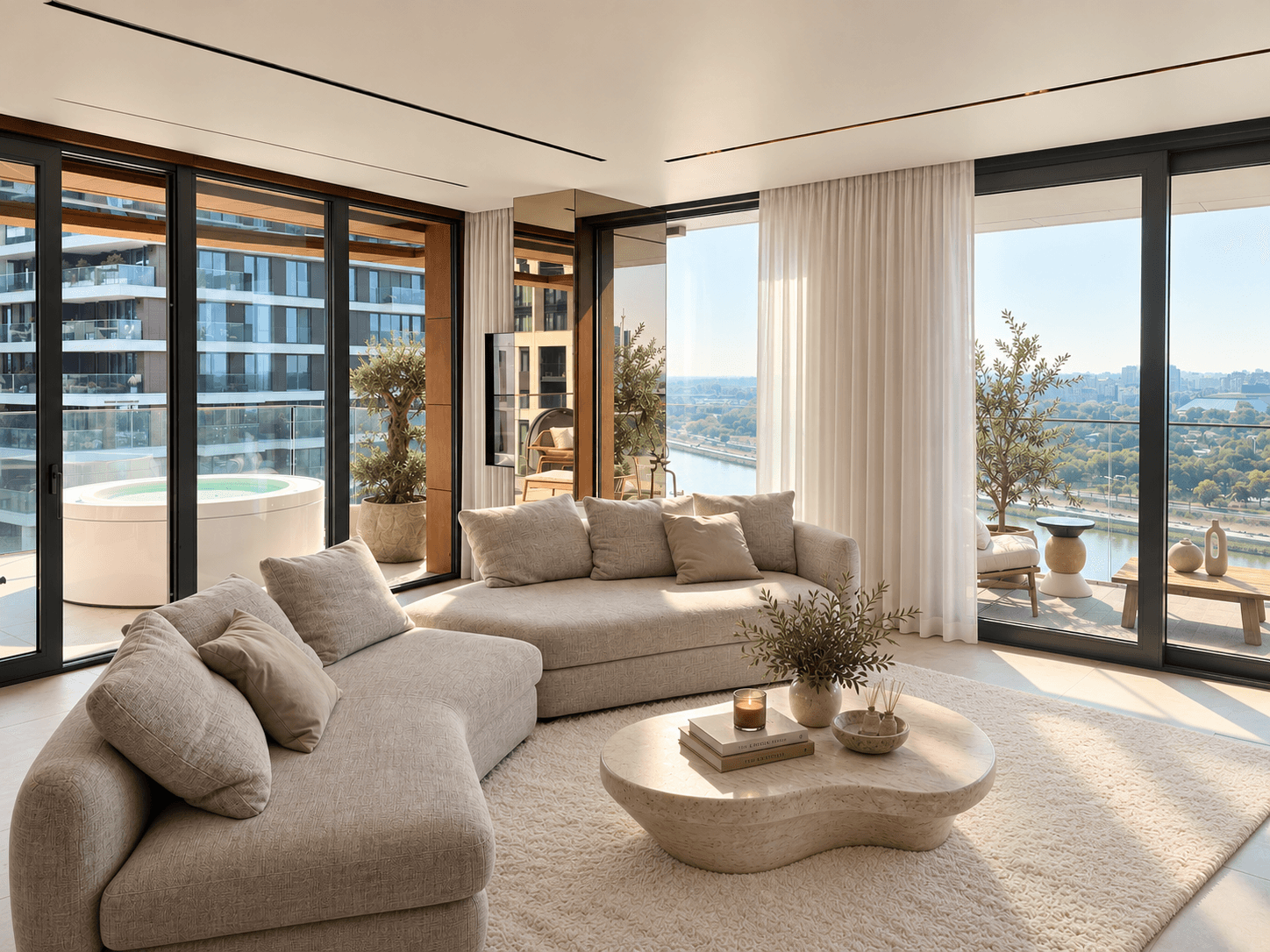 BW Residences - Dizajnerski dom iznad Save 